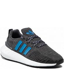 Półbuty sznurowane adidas szare dziecięce 