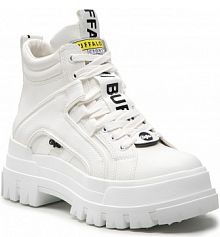 Botki Buffalo białe damskie 