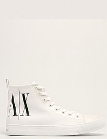 Trampki wysokie Armani Exchange  białe męskie XUZ021.XV212