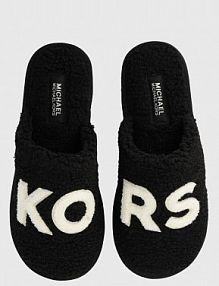 Kapcie MICHAEL Michael Kors  czarne damskie 40F2JAFA1D.001