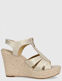 Sandały na koturnie MICHAEL Michael Kors  złote 40S9BRMS3D.740