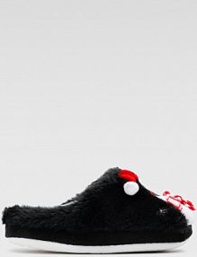 Kapcie Action Boy czarne dziecięce 22SAG5005