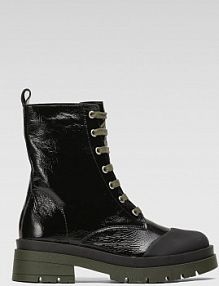 Trzewiki Sergio Bardi zielone damskie V003-SB