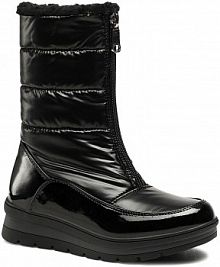 Śniegowce Nelli Blu czarne dziecięce 