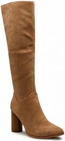 Kozaki na obcasie Jenny Fairy brązowe 