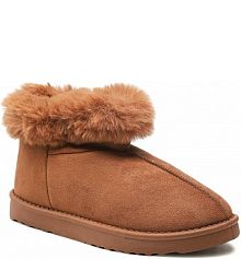 Botki Jenny Fairy brązowe damskie 