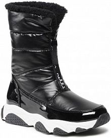 Śniegowce Nelli Blu czarne dziecięce CS2025-02 Black