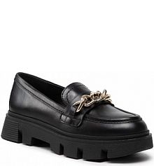 Półbuty wsuwane Geox czarne damskie D Vilde E D26UAE 00085 C9999 Black