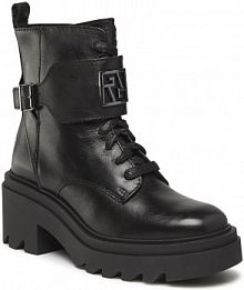 Botki GINO ROSSI czarne damskie 