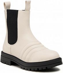 Kozaki DeeZee beżowe dziecięce 