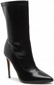 Botki na szpilce DeeZee czarne 