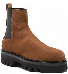 Sztyblety Furla brązowe damskie Rita YE78FRI-Y61000-GHN00-1-038-20-AL S Cognac h + Nero