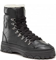 Trapery Patrizia Pepe czarne damskie 8Z0036/L011-K103 Nero