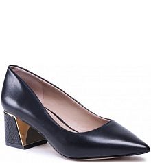 Półbuty na obcasie Aldo czarne damskie 