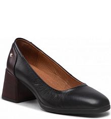 Półbuty na obcasie Pikolinos czarne damskie W1W-5540C1 Black
