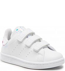 Buty na rzepy adidas białe dziecięce 