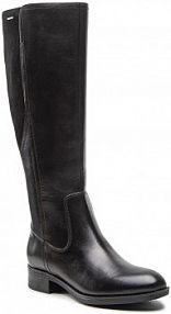 Oficerki Geox czarne 