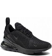 Półbuty sznurowane Nike czarne damskie 