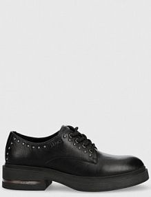 Półbuty sznurowane Liu Jo  czarne damskie SF2195P010222222