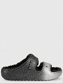 Kapcie Crocs  srebrne dziecięce  208124.067.D