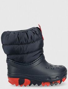 Śniegowce Crocs  granatowe dziecięce 207683..CLASSIC.NEO.PUFF.BOOT.T