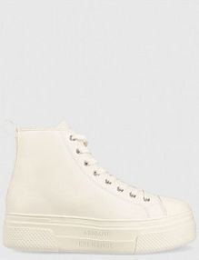 Trampki wysokie Armani Exchange  beżowe damskie XDZ021.XV571.00894