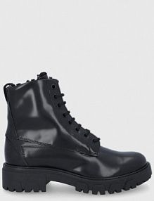 Botki HUGO  czarne dziecięce  50462051.001