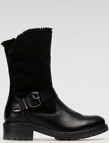 Botki Clara Barson czarne damskie WSX158-01