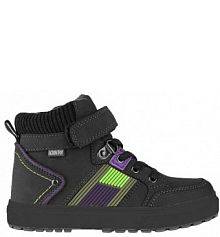 Trzewiki Action Boy czarne dziecięce AVO-191-328A