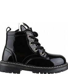 Botki Nelli Blu czarne dziecięce CM211112-25