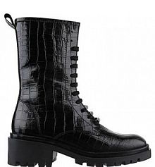 Trzewiki Sergio Bardi czarne damskie WI16-A1020-01SB