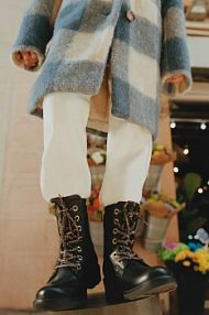 Kozaki Lasocki Young czarne dziecięce CI12-DEMETRA-12A