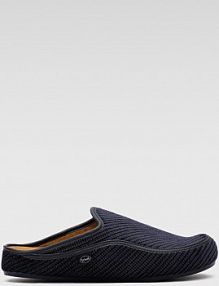 Kapcie Scholl granatowe męskie MF301431040 BRANDY MED