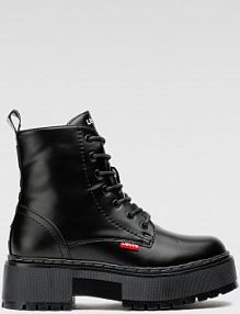 Trzewiki Levis czarne dziecięce VCOO0021S-0562