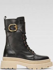 Trzewiki gino rossi czarne damskie 222FW105