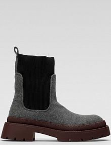 Botki Jenny Fairy szare damskie H13096-20