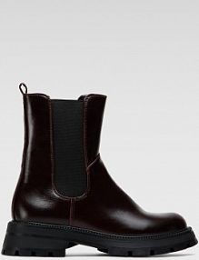 Botki Jenny Fairy brązowe damskie LS5873-01