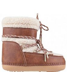 Botki Jenny Fairy brązowe damskie NS904B-01