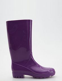 Wysokie kalosze Reserved fioletowe damskie 9980R-45X