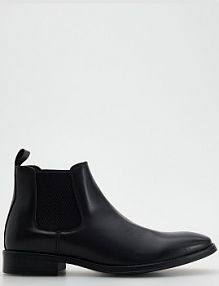 Niskie sztyblety Reserved czarne męskie 7344O-99X