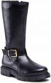 Kozaki Lasocki Young czarne dziecięce 