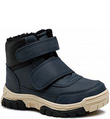 Kozaki Action Boy granatowe dziecięce 