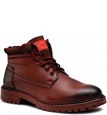 Trapery Lasocki czerwone męskie 