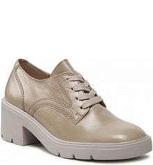 Półbuty na obcasie Gabor beżowe damskie 