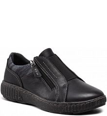 Półbuty wsuwane Clarks czarne damskie 