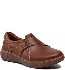 Półbuty wsuwane Clarks brązowe damskie 