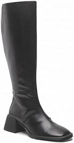 Kozaki na obcasie Vagabond czarne 