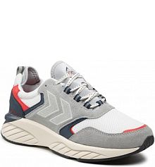 Sneakersy Hummel szare męskie Marathona Reach Lx 212982-9203 White/Lunar Rock
