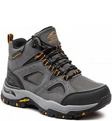 Buty trekkingowe Skechers szare dziecięce Arch Fit Dawson 204628/CHAR Charcoal