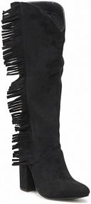 Kozaki na obcasie Jenny Fairy czarne 